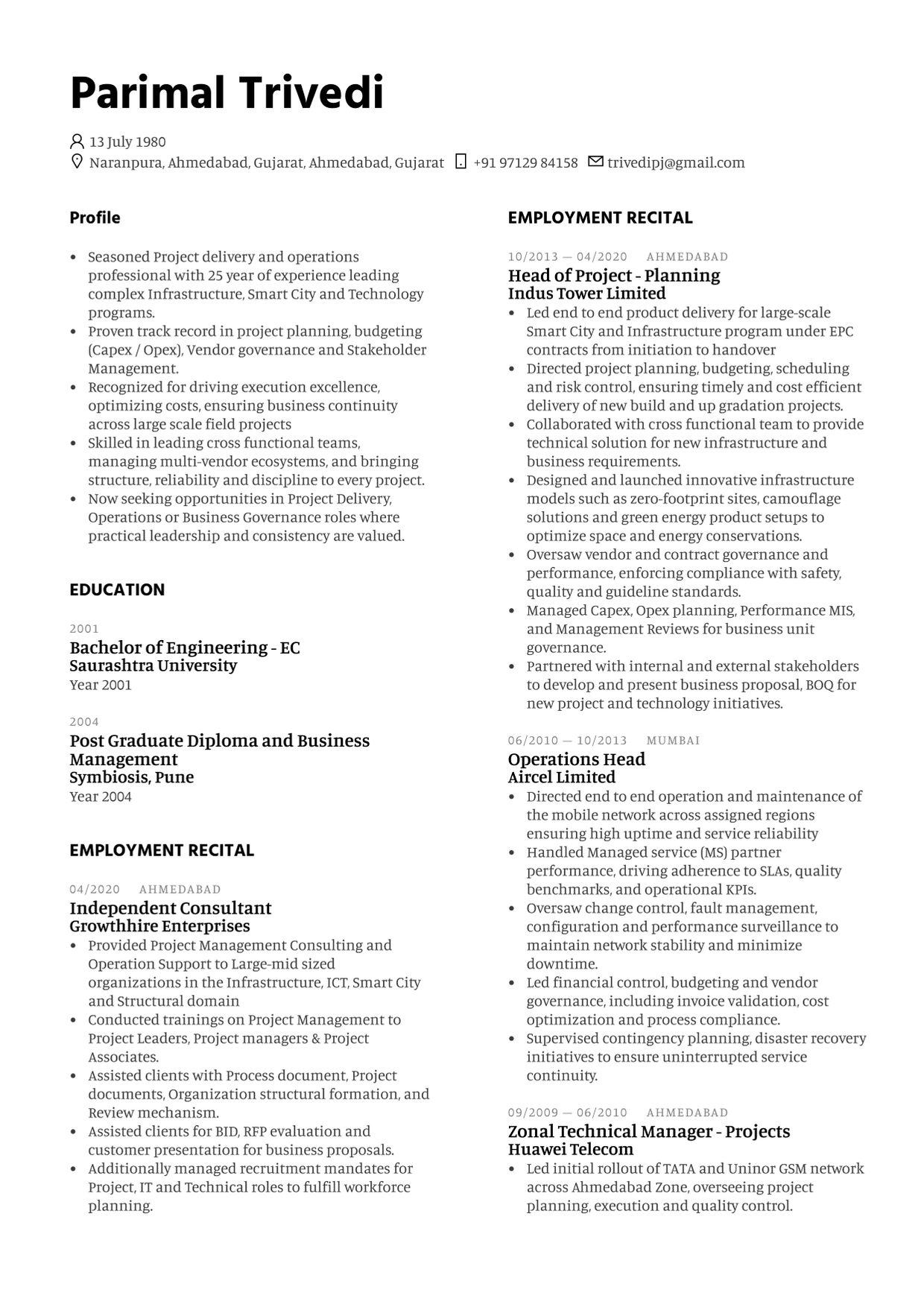 Sales maanger Resume Template